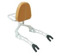 Autobike Rear Luggage Racks For Indian For Scout 2015-2023 For Sixty ABS 2016-2023 Motorcycle Passenger Rear Detachable Backrest Sissy Bar With Luggage Rack(Chrome-A)