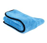 Autobright Blue Bear Car Wax Polishing Ultra Plush Microfibre Towel 650gsm Silk Edged 40x40cm