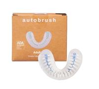 autobrush Double Sided Brush Head Replacement with Nylon bristles, Adults (Regular, Pack of 1)