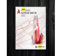 AUTOCAD MAP 3D 2022 / New / For Win11/10/8 & 7.