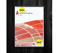 AUTOCAD PLANT 3D 2022 software / New / For Win11/10/8 & 7.