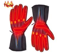 Autocastle Electric Battery Heated Gloves for Men and Women,Outdoor Indoor Battery Powered Hand Warmer Glove Liners for Climbing Hiking Cycling,Winter Must Have Thermal Heated Gloves
