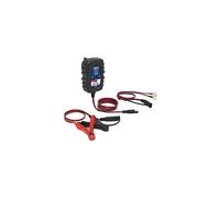 Sealey Compact Smart Trickle Charger & Maintainer 1A 6/12V - AUTOCHARGE100HF, Black
