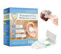 Autocollants D'oreille Imperméables Pour Bébé - Lot De 60 Couvre-oreilles Imperméables Pour Fête Prénatale,Housses De Protection Des Oreilles Pour Nouveau-né Pour Teinture Capillaire, Douche,