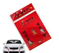 Autocollants Voiture Pour Femmes - 4,48 * 5,26 Pouces Couplet étique Pour Mini Voiture,Couplets De La Fête Du Printemps, Pour Hommes Et Femmes Automobile, Camion SUV Porte Véhicule Extérieur Et