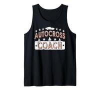 Autocross Racing Cone Course Driving Coach Humor Training Tank Top
