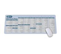 Autodesk Revit Shortcut Keys Mouse Mat, Revit Cheat Sheet & Quick Reference Extra Large Mousepad Gift for Architect Office Desk Decor