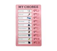 Autodiscipline Checklist Chart - Reusable Scheduling Slider With Replaceable Memo Sheets & Sticky Notes | Tasks, Chores And Travel Organizer For And F