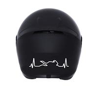 Autodomy Motorcycle Helmet Stickers Cardio Bikers | Sticker Motorcycle Pack of 2 Units
