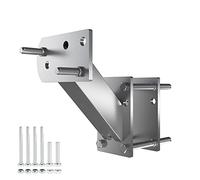 AUTODUNK Spare Tire Mount Bracket for Trailer, 120LBS Weight Capacity, Fits Most 4 & 5 Lugs Wheels on 3.94″, 4″, 4.25″ and 4.72″ Bolt Patterns