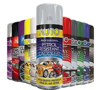 AUTOfactory GB 1 x Auto Extreme Petrol Resistant Spray Paint 400ml Professional Quality, Perfect Finish Multipurpose Aerosol for Cars, Bikes,Vans, Metal, Wood - ASP-1