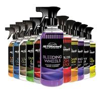 AUTOfactory GB 1x Auto Bleeding Alloy Wheel Cleaner 720ml Trigger Spray - Colour Changing Wheel Cleaner, Removes Wheel Dust & Dirt, Tyre Cleaner & Shine Wet Look, Alloy Wheel Cleaning Safe Formula