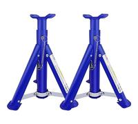 Autofather Axle Stand 3 Tonne Folable Folding Car Jack Heavy Duty Repairing Tool Garage Workshop Safety Steel Lift Lifting Pair of Stands
