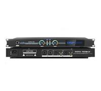 AUTOFigure 2 in 2 Out Microphone Feedback Eliminator, Digital Anti-Howling Frequency Shifter with Floating-Point Automatic Calculation Technology, for Stage Live Performance Conference KTV