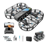 AUTOFigure V38Remote Control Airplane, Foldable Drone, 6K Action Flight Camera, Optical Flow Positioning, 3D Flip, One Click Start, Easy To Fly RC Plane-V38||3 Pcs Battery