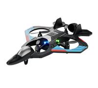 AUTOFigure V50 Remote Control Airplanes, RC Plane with 2 Take-off Modes, Lights, 360° Flip, Headless Mode,3 Speed Modes and 2.4GHz Remote Control Glider-V50||3Pcs Battery