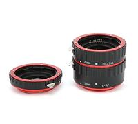 Autofocus Macro Extension Lens Adapter Tube Rings Autofocus Macro Extension Tube Set Adjustable Aperture Metal Mount for 5D4/5DSR/5DS for EF/EF-S Mount