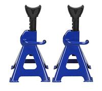 AUTOFU Pair Axle Stands Heavy Duty Car Caravan Van Vehicle Stand Lift Stage Adjustment 9 Stages