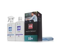 Autoglym Bodywork Wash and Protect - 4-Piece Car Cleaning Kit For Car Exteriors, Car Care Gift Set Includes Foaming Car Wash-500 ml, Rapid Aqua