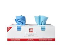 Autoglym Car Cleaning Cloths 32 x 32cm, 24 Pack - Microfiber Buffing and Polishing Cloths, Long-Lasing, For Internal and External Use