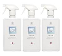 Autoglym De-Icer, 500ml - Fast Acting Car De-Icer Spray Made with Water-free Formula to Quickly Clear Frost, Ice or Snow Without Re-freezing (Pack of 3)