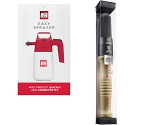 Autoglym Easy Sprayer,Durable Multipurpose Pressure Sprayer To Apply Car Cleaning Product & Hi-Tech Wheel Brush - Versatile Car Wheel Cleaning and Detailing Brush
