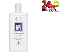 AutoGlym High Performance Tyre Gel 500ml Leaves Natural Satin/High Gloss Finish