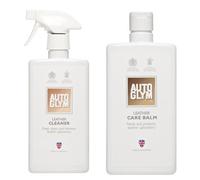 Autoglym Leather Cleaner PH Neutral and Care Balm Clean and Protect Kit