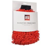 Autoglym Microfibre Noodle Wash Mitt – Streak-free Finish for Car Paint & Glass – Red 20.3x2 cm