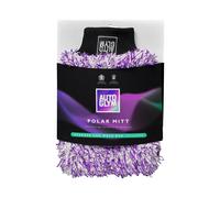 Autoglym Polar Car Wash Mitt with Storage and Washbag Included, Premium Fine Microfibre Strands, Scratch-Free Results, Purple, White & Black