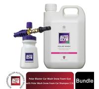 Autoglym Polar Wash 2.5L Car Cleaner & Polar Blaster Foaming Cannon Set