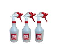 Autoglym Pump Spray Bottle with 4 Finger Trigger for Car Detergent and Cleaning Fluids in Pack of 3