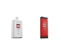 Autoglym Super Resin Polish, 1L - High Performance Car Polish for Detailing and Maximum 560008 Hi-Tech Finishing Cloth, Red, 31.0 cm*24.0 cm*13.0 cm