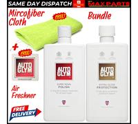 Autoglym Super Resin Polish 500ml&Extra Gloss Protection&Free Microfiber Cloth