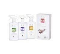 Autoglym The Collection - Perfect Interiors - The Ideal Car Cleaning Kit That Includes Interior Shampoo, Fast Glass, and Vinyl & Rubber Care