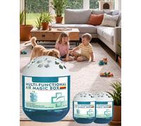 Autogo Air Purifier, Autogo Air Purification Technology - Automatic Dust，2 | Passive Air Purifier Box, No Electricity, Safe for Kids & Pets, Continuously Purifying the Air, Ringing Health to the Family