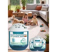 Autogo Air Purifier, Autogo Air Purification Technology - Automatic Dust，3 | Passive Air Purifier Box, No Electricity, Safe for Kids & Pets, Continuously Purifying the Air, Ringing Health to the Family