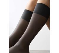 Autograph 5pk 10 Denier Ladder Resist Matt Knee Highs Nearly Black
