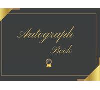 Autograph Book:Collect Autographs From Celebrities.Space for 114 Autographs.Pocket Size Book.