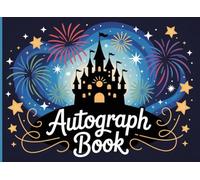 Autograph Book for Boys: Small Scrapbook, Signature Book for Kids. Save Memories and Photos From Theme Parks, Cruises, and Travel Adventures.