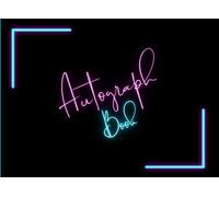 Autograph Book: Whether you're an avid fan of music, film, sports or anything else, this autograph book will help you create a unique collection of precious memories.