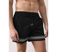 Autograph Border Embroidered Swim Shorts Black