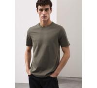 Autograph Pure Supima® Cotton Performance Crew Neck T-shirt Medium Khaki