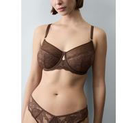 Autograph Savannah Wired Minimiser Bra (C-G) Medium Brown