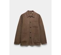 Autograph Wool Blend Chore Jacket Camel