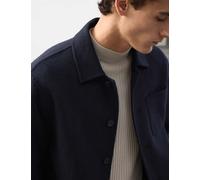 Autograph Wool Blend Chore Jacket Dark Navy