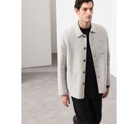 Autograph Wool Blend Chore Jacket Stone