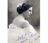 Autographed Portrait Dancer Spy Mata Hari Photo Unframed Wall Art Print Poster Home Decor Premium