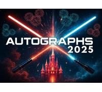 Autographs 2025: Collect Magical Memories from Your Epic Theme Park Adventure: A Fun and Bold Autograph Book for Kids | Theme Park & Character ... | Star-Inspired Cover with Castle & Fireworks