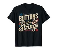 Autoharp Player Buttons Strings Chord Melody Folk Musician T-Shirt